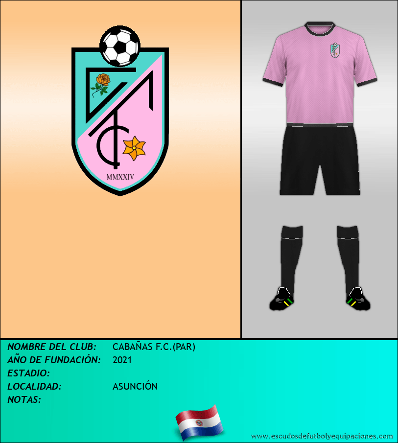 Escudo de CABAÑAS F.C.(PAR)