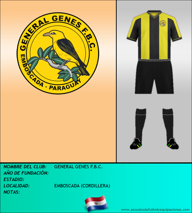 Escudo de GENERAL GENES F.B.C.