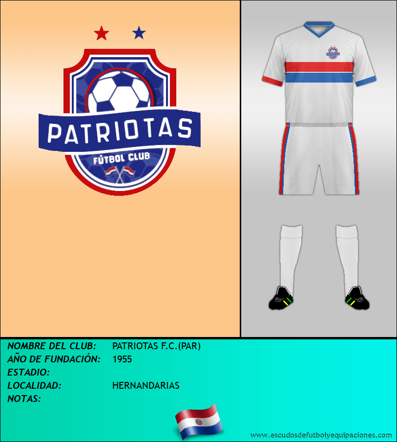 Escudo de PATRIOTAS F.C.(PAR)