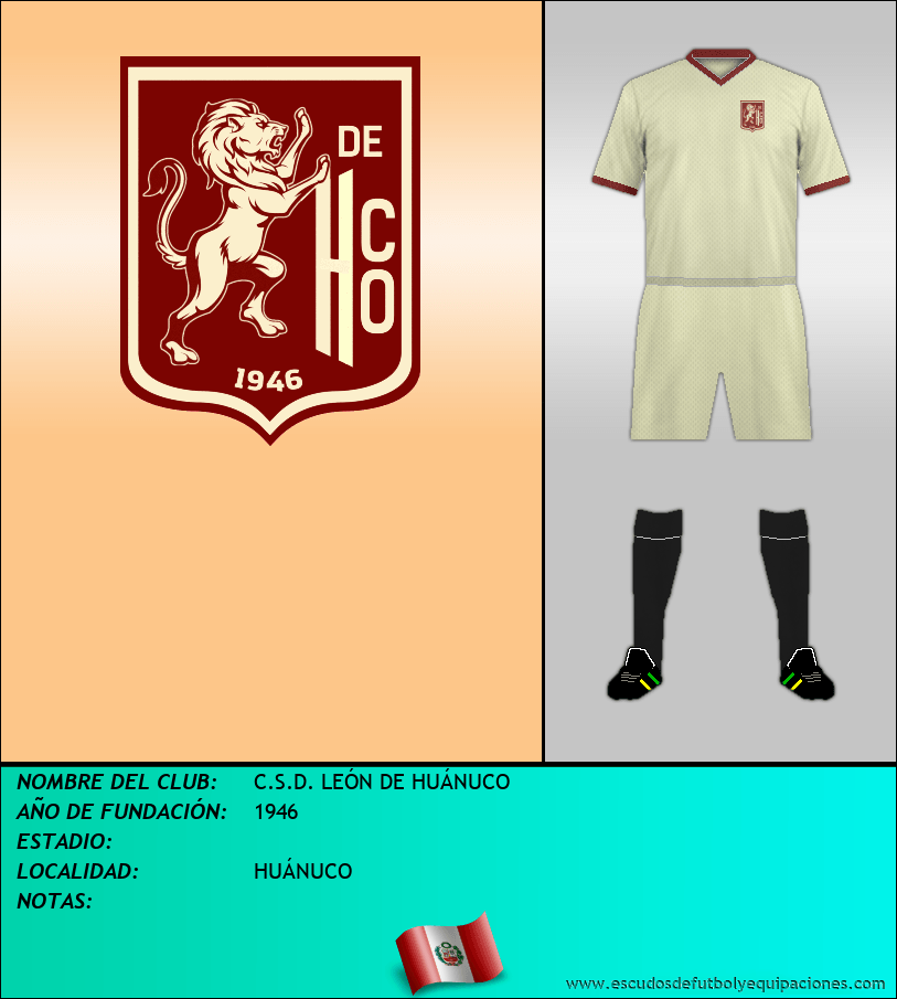Escudo de C.S.D. LEÓN DE HUÁNUCO