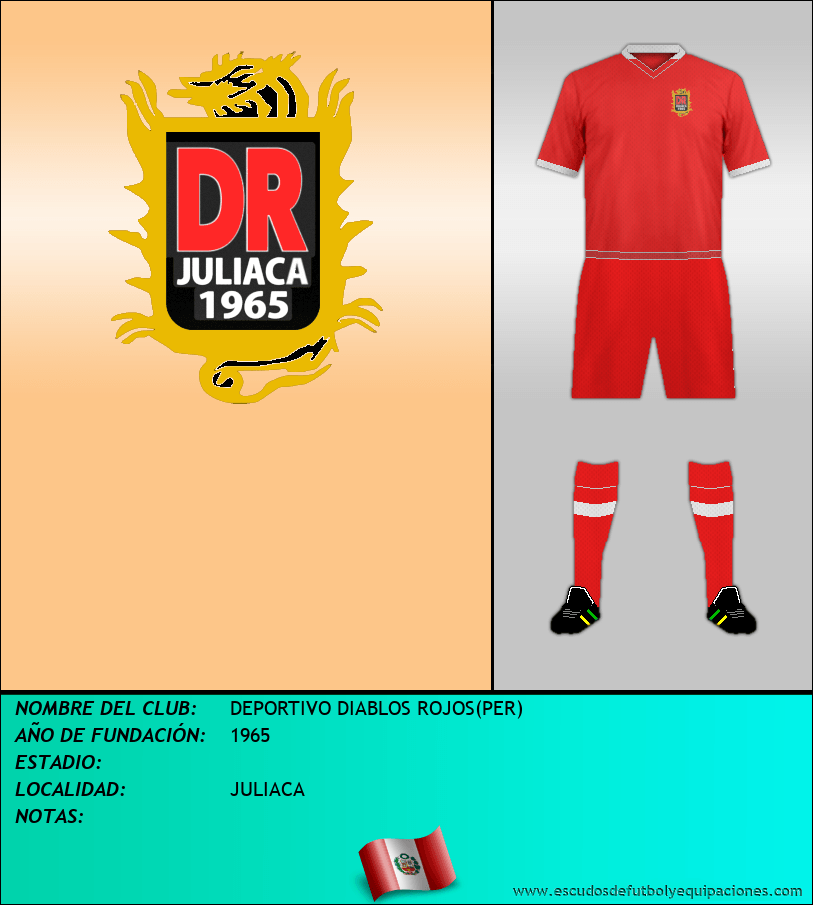 Escudo de DEPORTIVO DIABLOS ROJOS(PER)