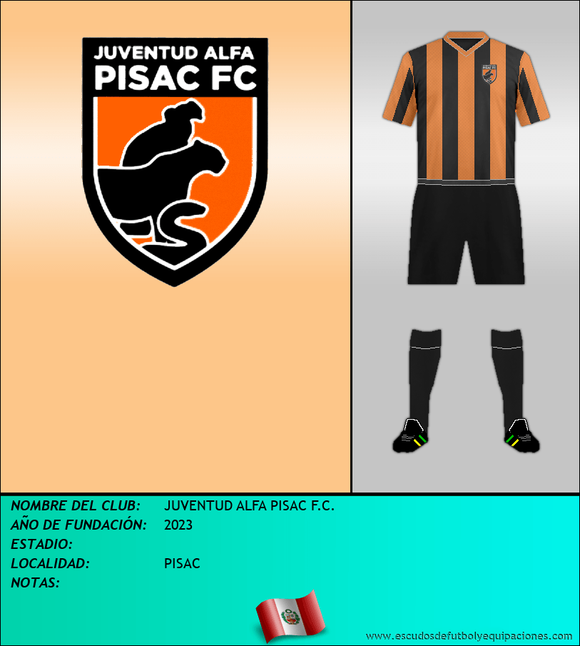 Escudo de JUVENTUD ALFA PISAC F.C.