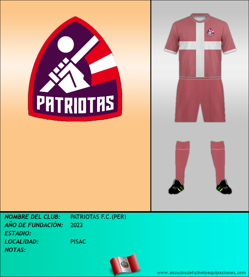 Escudo de PATRIOTAS F.C.(PER)