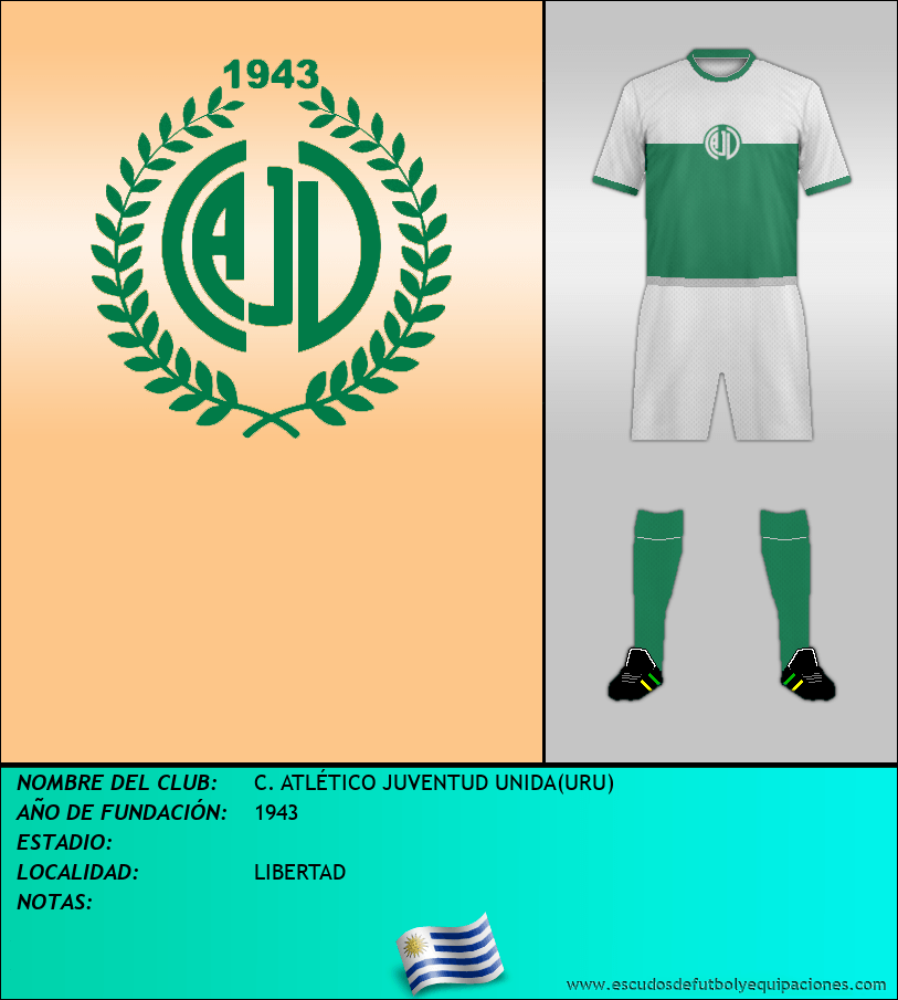Escudo de C. ATLÉTICO JUVENTUD UNIDA(URU)