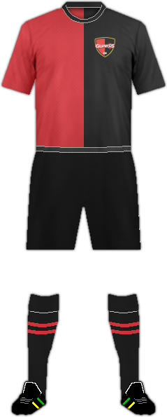 Equipación GUAROS F.C.(VEN)