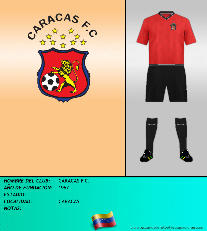 Escudo de CARACAS F.C.