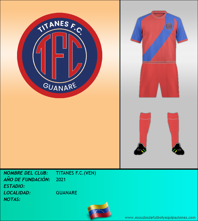 Escudo de TITANES F.C.(VEN)