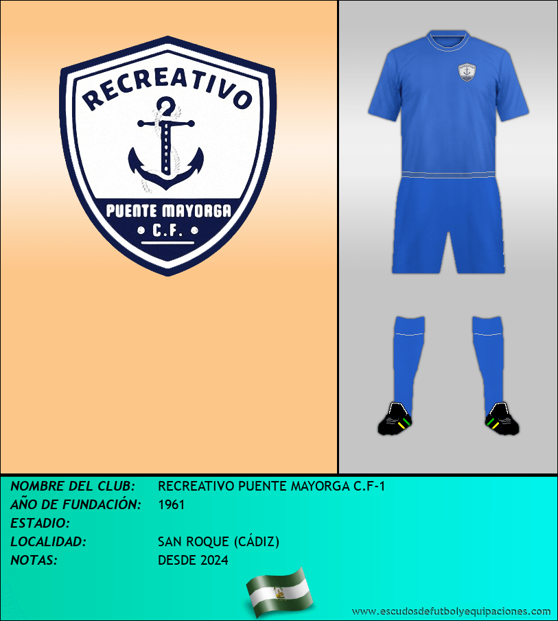 Escudo de RECREATIVO PUENTE MAYORGA C.F-1