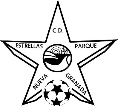 Escudo de C.D. ESTRELLAS PARQUE NUEVA GRANADA (ANDALUCÍA)