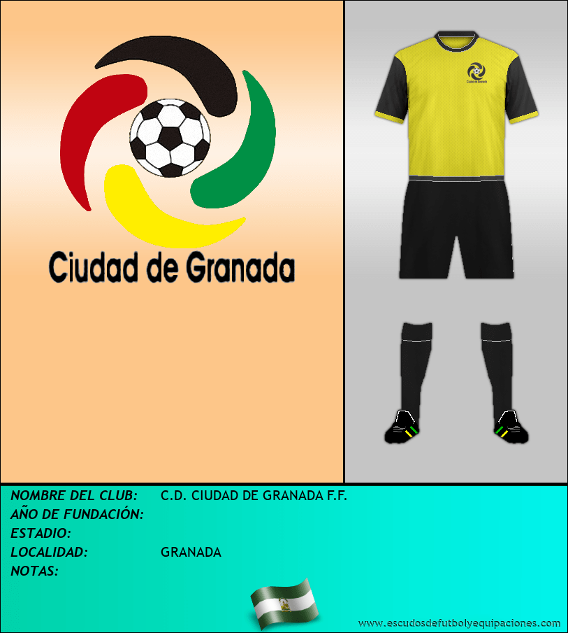Escudo de C.D. CIUDAD DE GRANADA F.F.