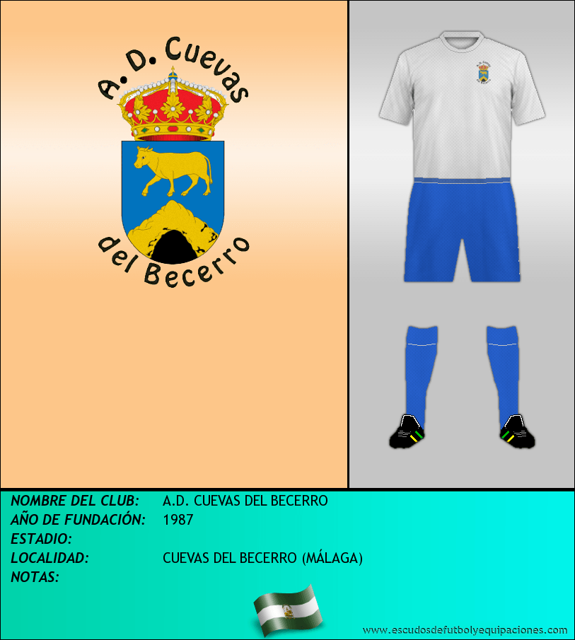 Escudo de A.D. CUEVAS DEL BECERRO