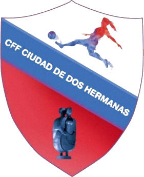 Escudo de C.F.F. CIUDAD DE DOS HERMANAS (ANDALUCÍA)