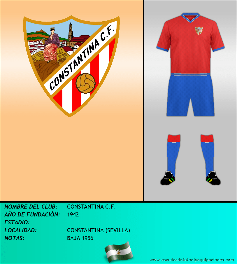 Escudo de CONSTANTINA C.F.