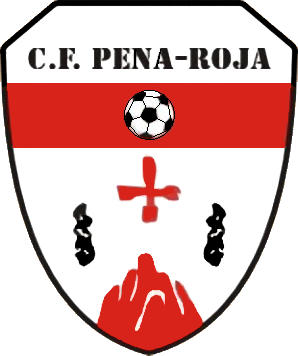 Escudo de C.F. PENA-ROJA (ARAGÓN)