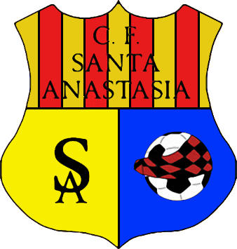 Escudo de C.F. SANTA ANASTASIA (ARAGÓN)