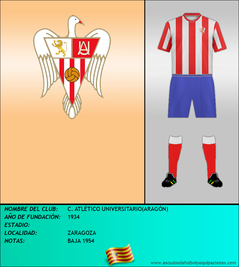 Escudo de C. ATLÉTICO UNIVERSITARIO(ARAGÓN)