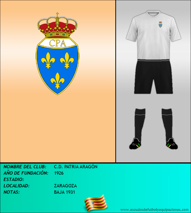Escudo de C.D. PATRIA ARAGÓN