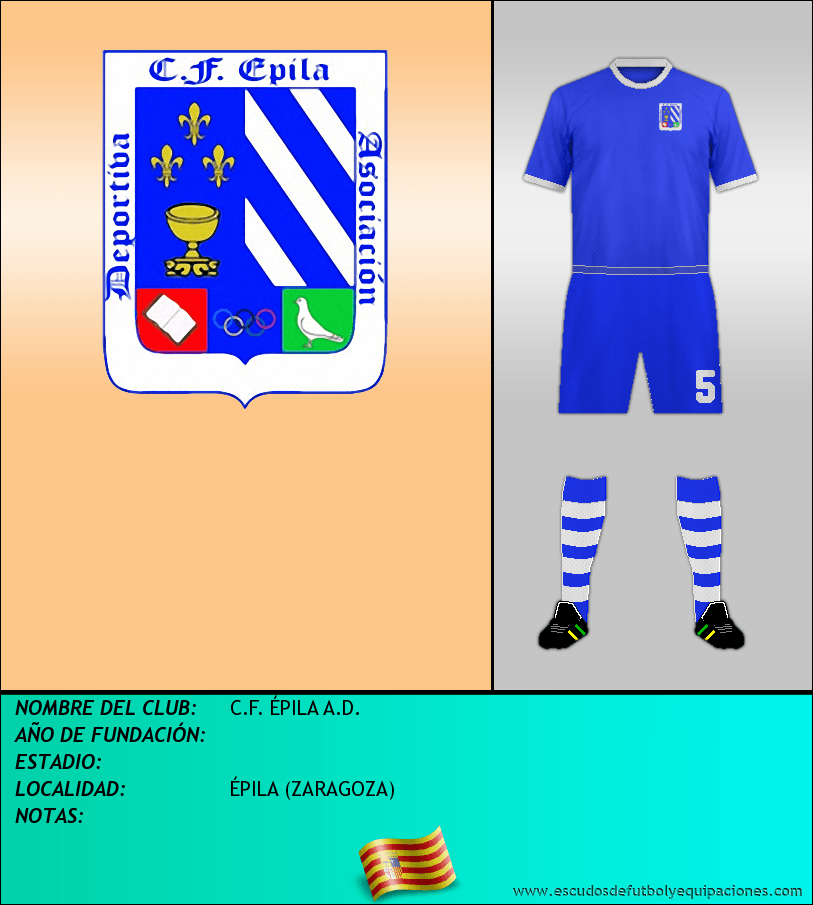 Escudo de C.F. ÉPILA A.D.