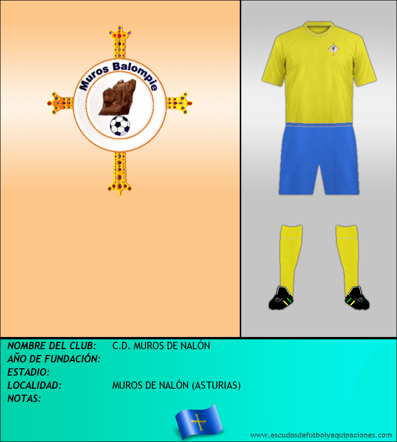 Escudo de C.D. MUROS DE NALÓN