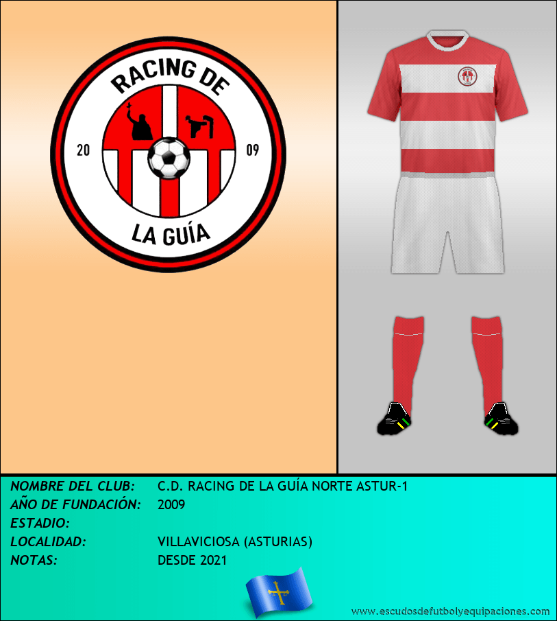 Escudo de C.D. RACING DE LA GUÍA NORTE ASTUR-1