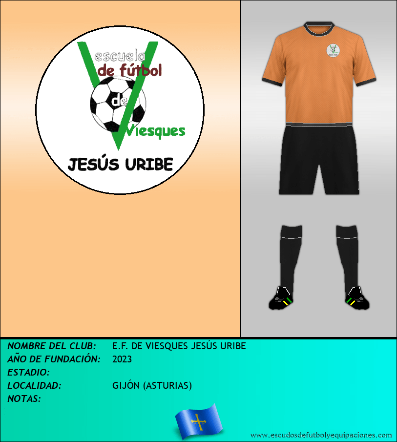 Escudo de E.F. DE VIESQUES JESÚS URIBE
