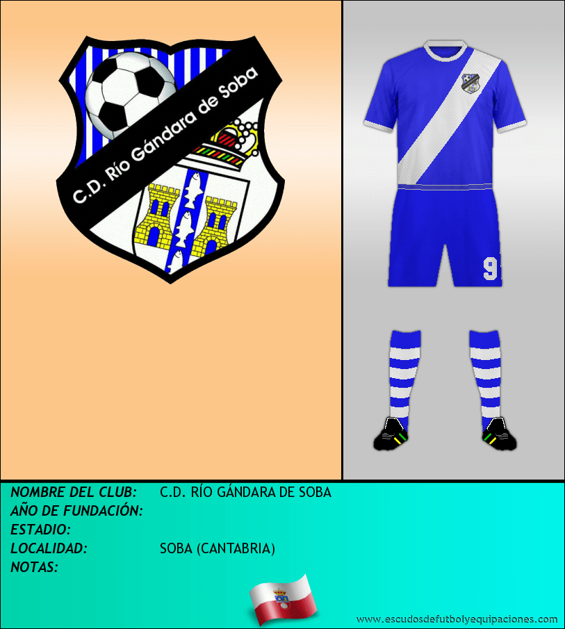 Escudo de C.D. RÍO GÁNDARA DE SOBA