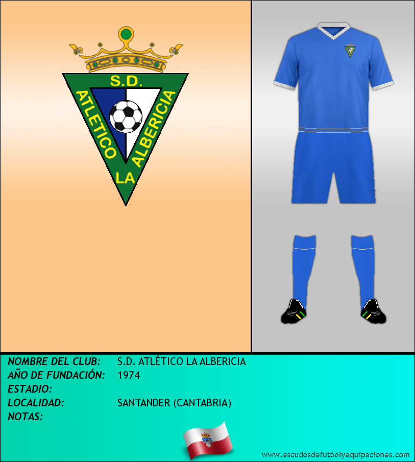 Escudo de S.D. ATLÉTICO LA ALBERICIA