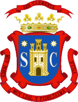 Escudo de E.M.F. A.D. SAN CLEMENTE (CASTILLA LA MANCHA)