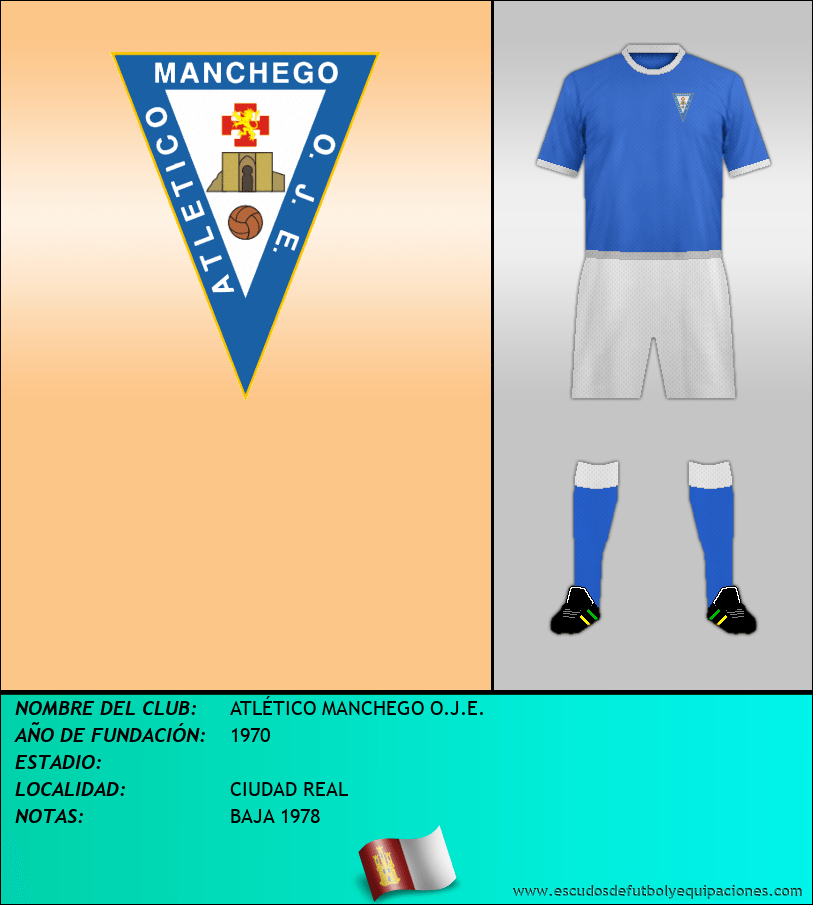 Escudo de ATLÉTICO MANCHEGO O.J.E.