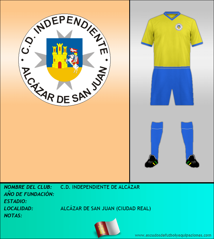Escudo de C.D. INDEPENDIENTE DE ALCÁZAR