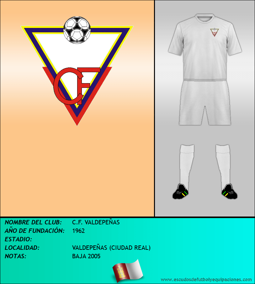 Escudo de C.F. VALDEPEÑAS