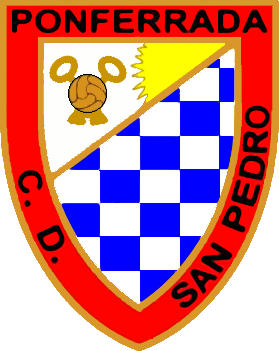 Escudo de C.D. SAN PEDRO(LEON) (CASTILLA Y LEÓN)