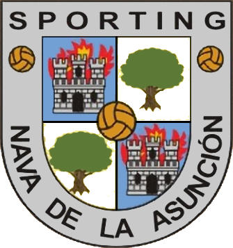 Escudo de C.D. SPORTING NAVA DE LA ASUNCIÓN (CASTILLA Y LEÓN)