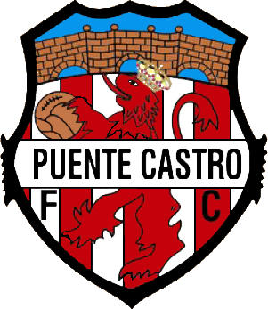 Escudo de PUENTE CASTRO F.C. (CASTILLA Y LEÓN)
