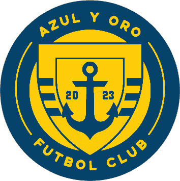 Escudo de AZUL Y ORO F.C. (CATALUÑA)