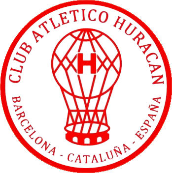Escudo de C. ATLÉTICO HURACÁN DE BARCELONA (CATALUÑA)