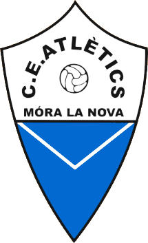 Escudo de C.E. ATLÈTICS MÓRA LA NOVA (CATALUÑA)