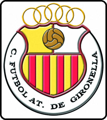 Escudo de C.F. ATLÉTIC DE GIRONELLA (CATALUÑA)