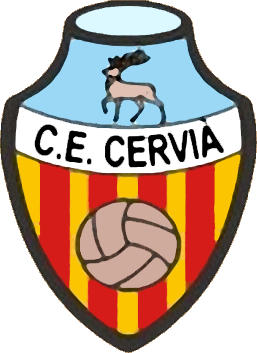 Escudo de C.F. CERVIÁ (CATALUÑA)