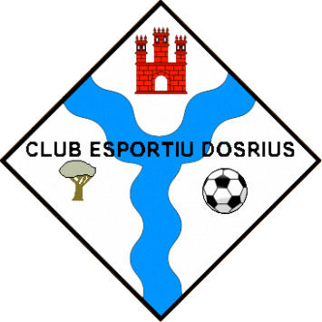 Escudo de C.F. DOSRIUS 2010 (CATALUÑA)