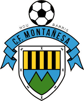 Escudo de C.F. MONTAÑESA (CATALUÑA)