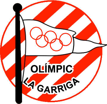 Escudo de C.F. OLÍMPIC LA GARRIGA (CATALUÑA)