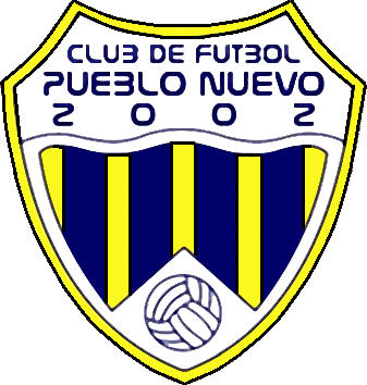 Escudo de C.F. PUEBLO NUEVO 2002 (CATALUÑA)