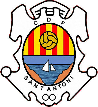 Escudo de C.F. SANT ANTONI. (CATALUÑA)