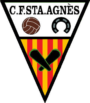 Escudo de C.F. SANTA AGNÉS (CATALUÑA)