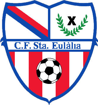Escudo de C.F. SANTA EULÀLIA (CATALUÑA)