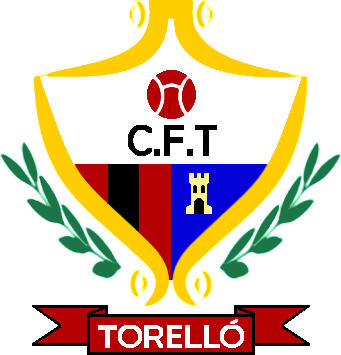 Escudo de C.F. TORELLÓ (CATALUÑA)