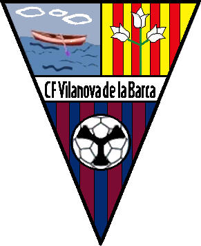 Escudo de C.F. VILANOVA DE LA BARCA (CATALUÑA)