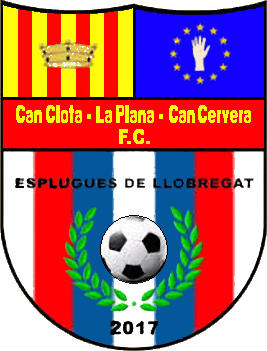 Escudo de CAN CLOTA-LA PLANA-CAN CERVERA F.C. (CATALUÑA)