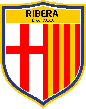 Escudo de F.C. RIBERA D'ONDARA-1 (CATALUÑA)